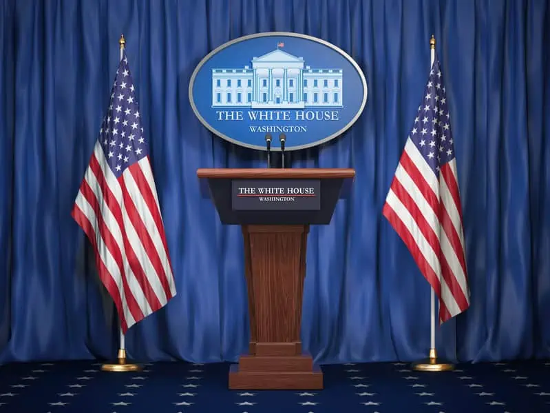 presidential podium