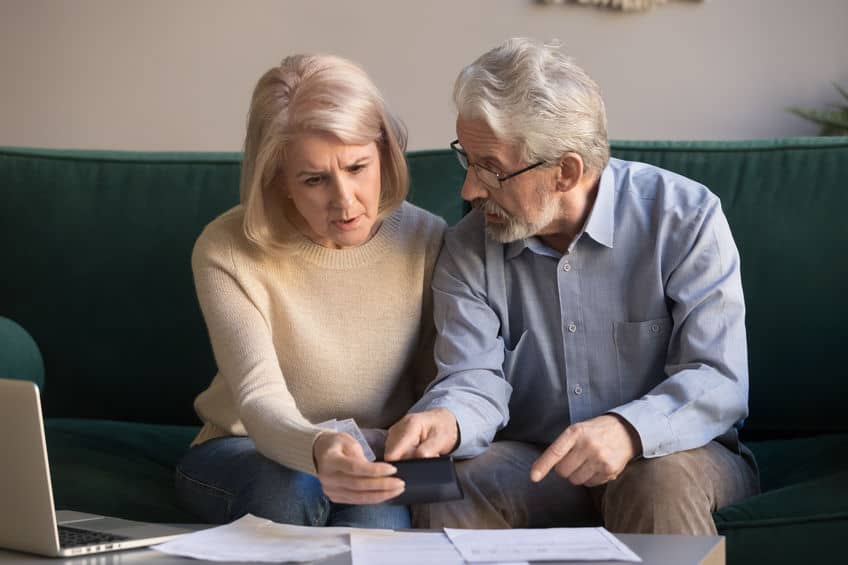 Retirees concerned about money