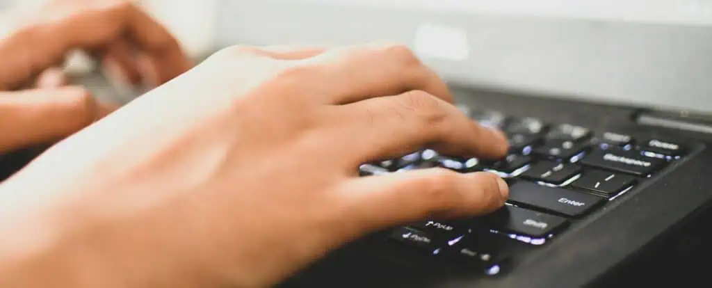 Typing Keyboard